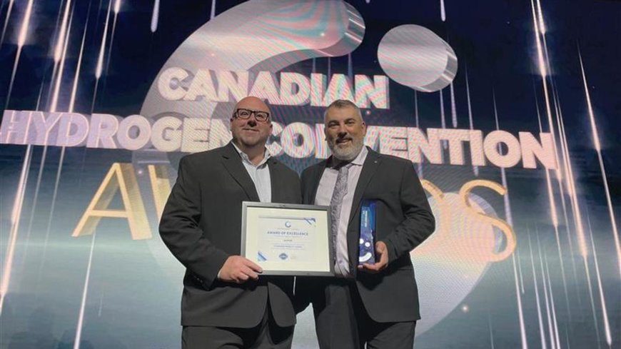 Alstom’s Coradia iLint, the first hydrogen-powered train in service in the Americas, wins the Hydrogen Mobility Award at the Canadian Hydrogen Convention 2024